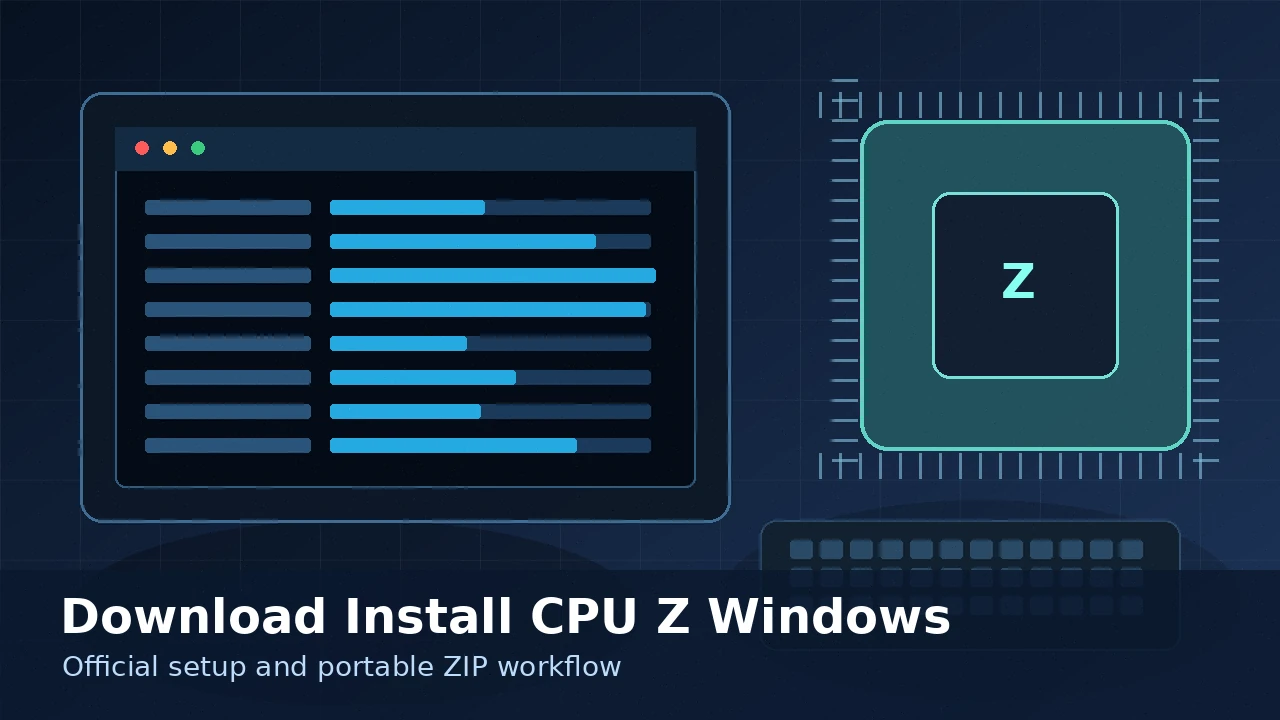 How to Download and Install CPUZ on Windows (2026 Step-by-Step)